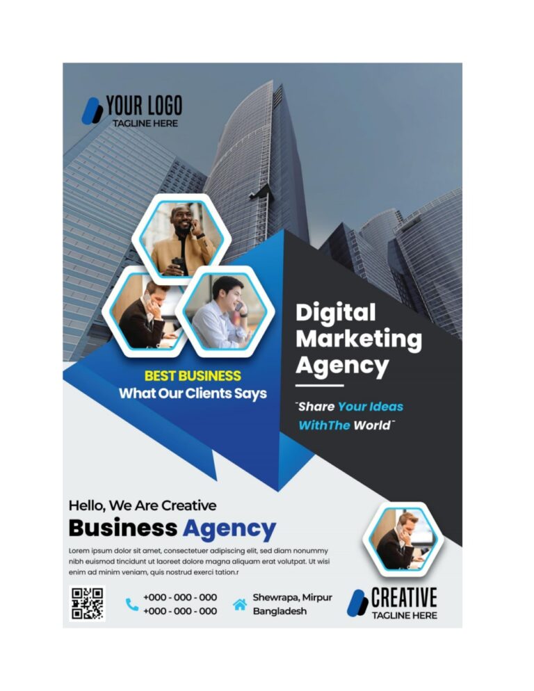 Professional business flyer, webinar, leaflet, poster, and print design | Upwork